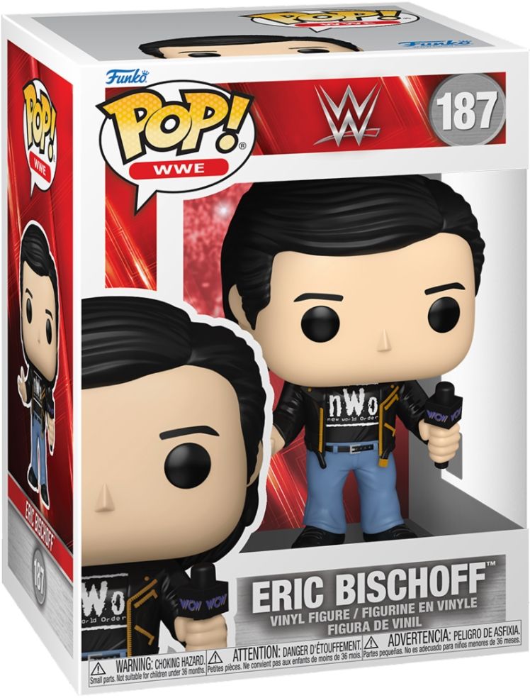 Merchandising Wrestling: Funko Pop! Wwe - S28 - Eric Bischoff (Vinyl Figure 187)