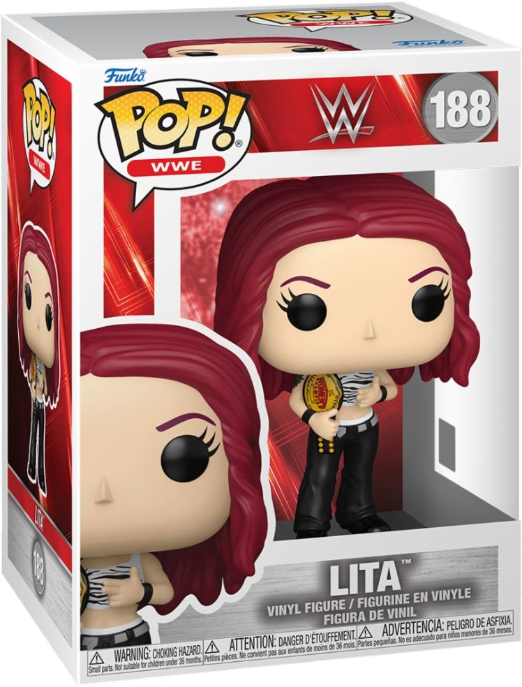 Merchandising Wrestling: Funko Pop! Wwe - S28 - Lita (Vinyl Figure 188)