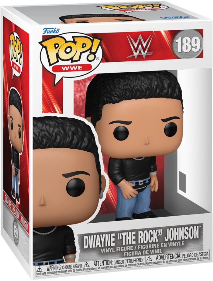 Merchandising Wrestling: Funko Pop! Wwe - S28 - Rock With Fanny Pack (Vinyl Figure 189)