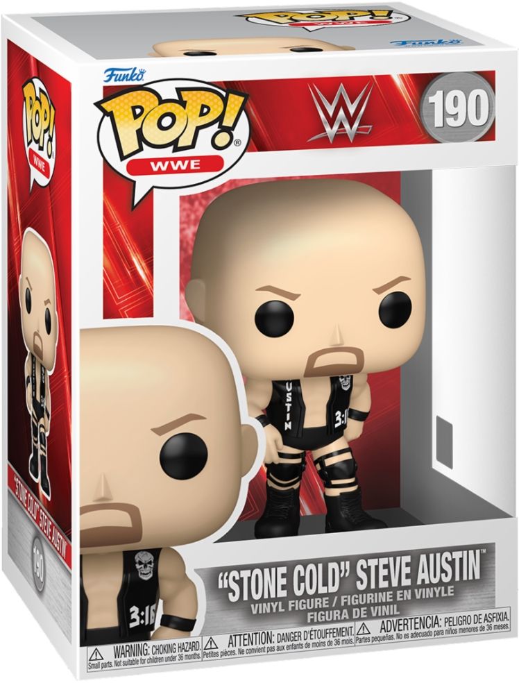 Merchandising Wrestling: Funko Pop! Wwe - S28 - Stone Cold (Vinyl Figure 190)