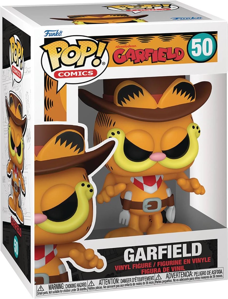 Merchandising Garfield: Funko Pop! Comics - S3 - Garfield (Vinyl Figure 50)