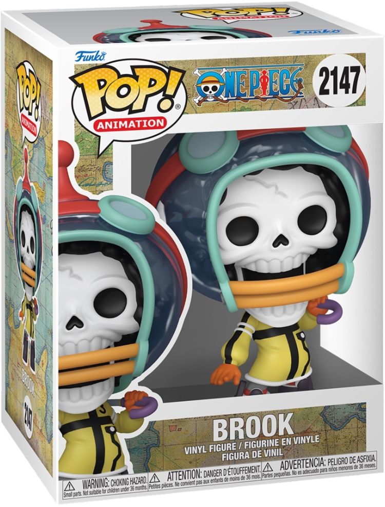 Merchandising One Piece: Funko Pop! - Brook (Vinyl Figure 2147)