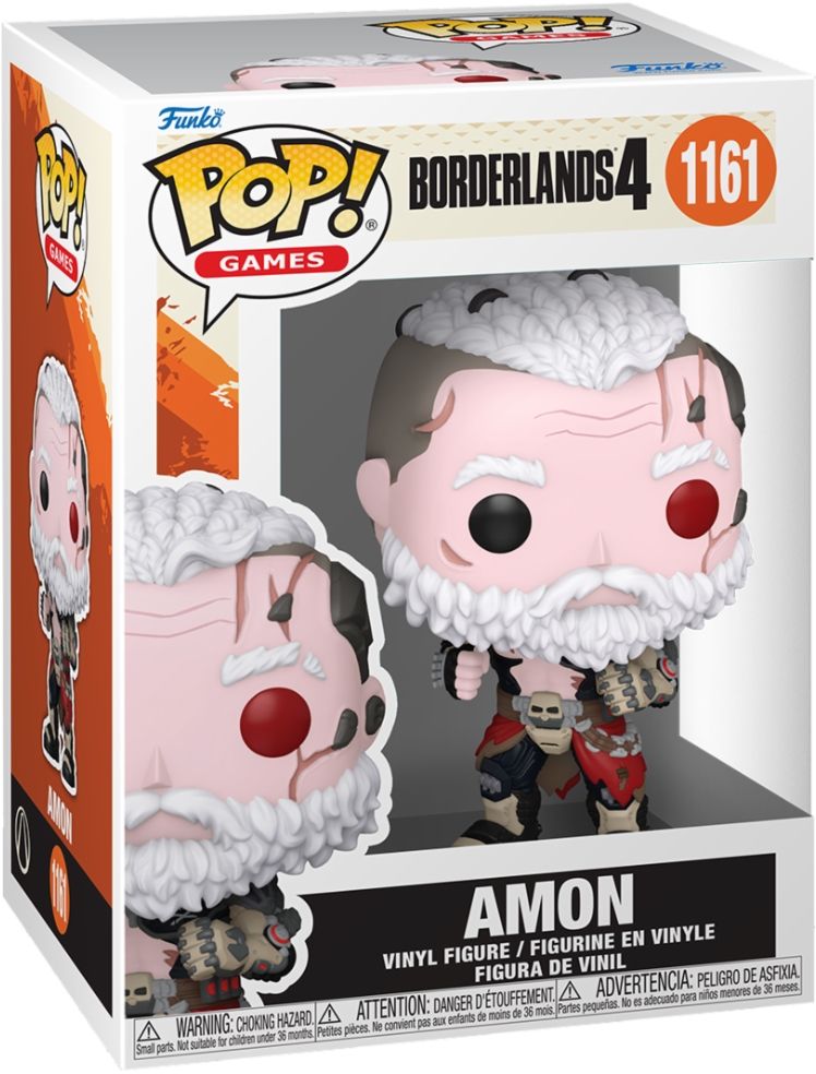 Merchandising Borderlands 4: Funko Pop! Games - Amon Frogemaster (Vinyl Figure 1161)