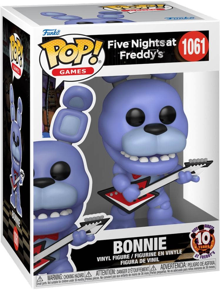 Merchandising Five Nights At Freddy'S: Funko Pop! Games - 10 Years - Bonnie (Vinyl Figure 1061)
