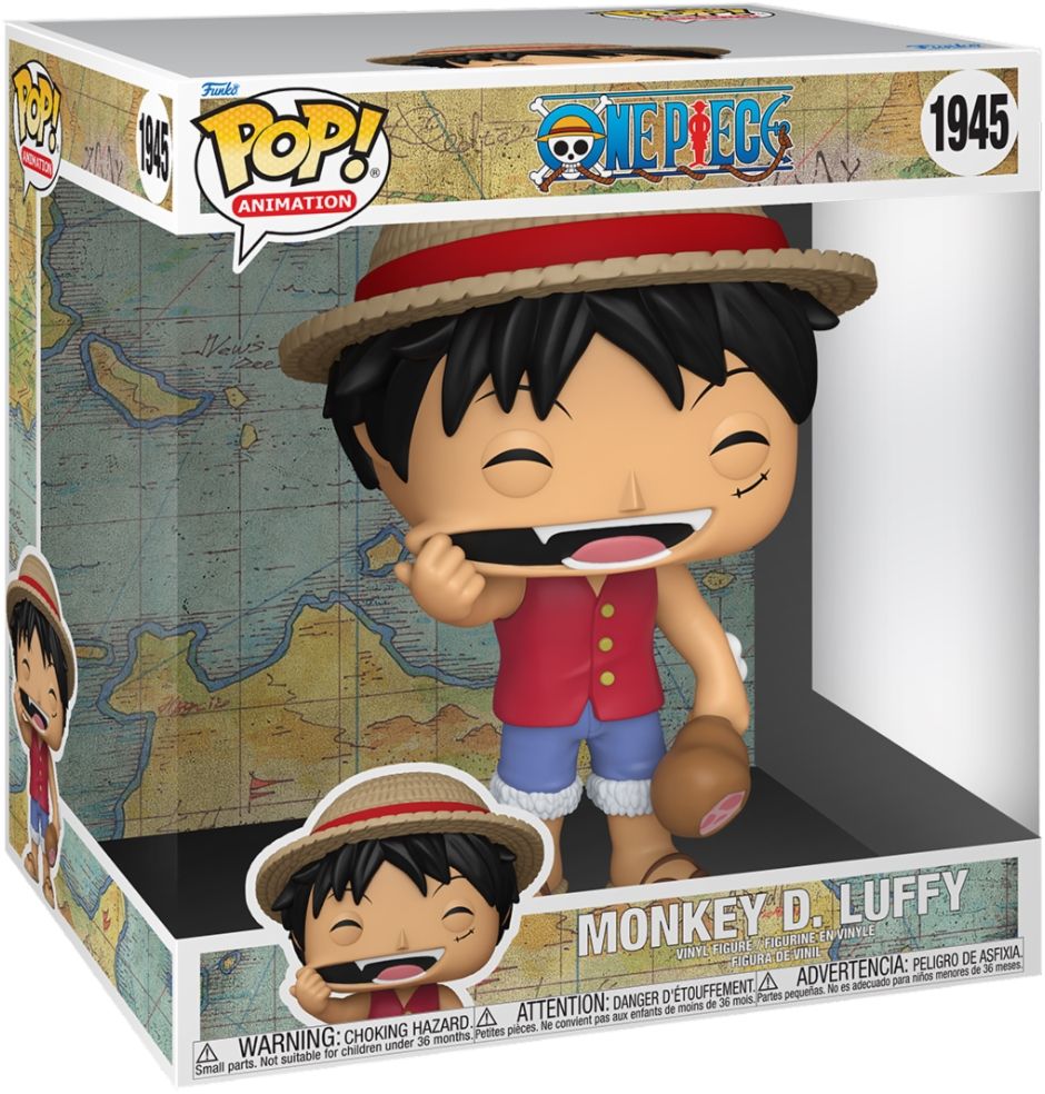 Merchandising One Piece: Funko Pop! Animation - Monkey D. Luffy (10") (Vinyl Figure 1945)