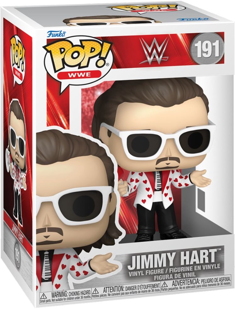 Merchandising Wrestling: Funko Pop! Wwe - S28 - Jimmy Hart (Vinyl Figure 191)