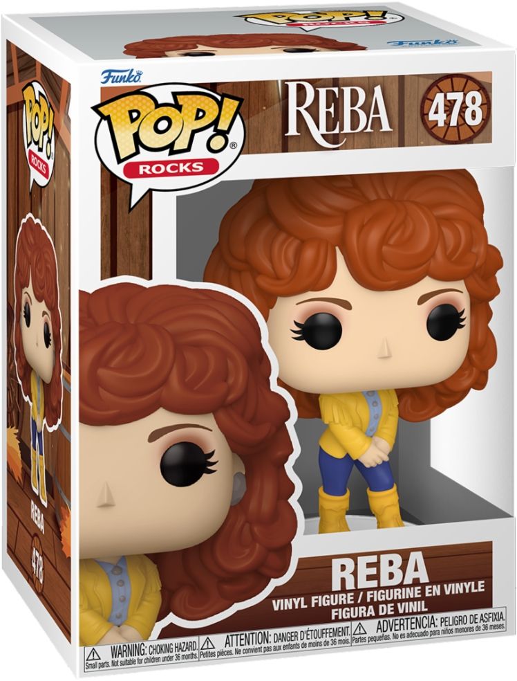 Merchandising Reba Mcentire: Funko Pop! Rocks - Reba (Vinyl Figure 478)