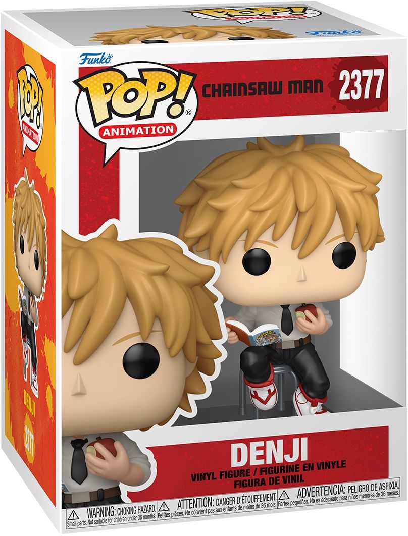 Merchandising Chainsaw Man: Funko Pop! Animation - Readers - Denji (Vinyl Figure 2377)
