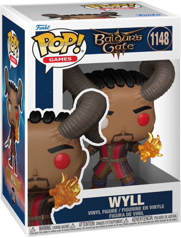 Merchandising Baldur's Gate 3: Funko Pop! Games - Wyll (Vinyl Figure 1148)