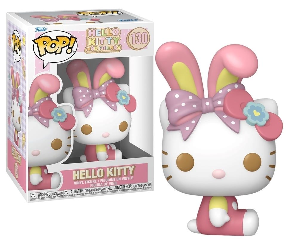 Merchandising Hello Kitty: Funko Pop! Spring - Hello Kitty (Vinyl Figure 130)