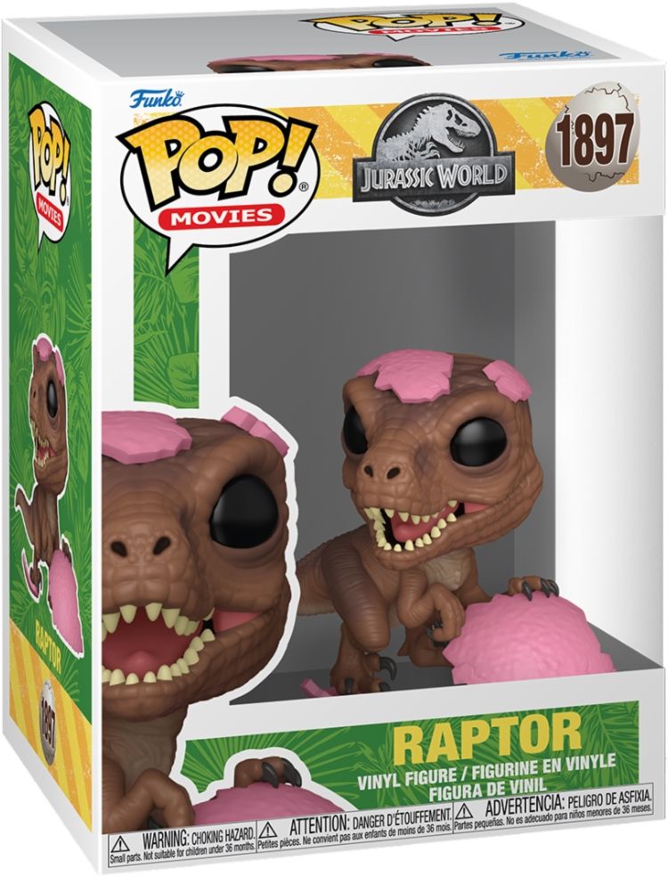 Merchandising Jurassic Park: Funko Pop! Movies - Spring Raptor (Vinyl Figure 1897)