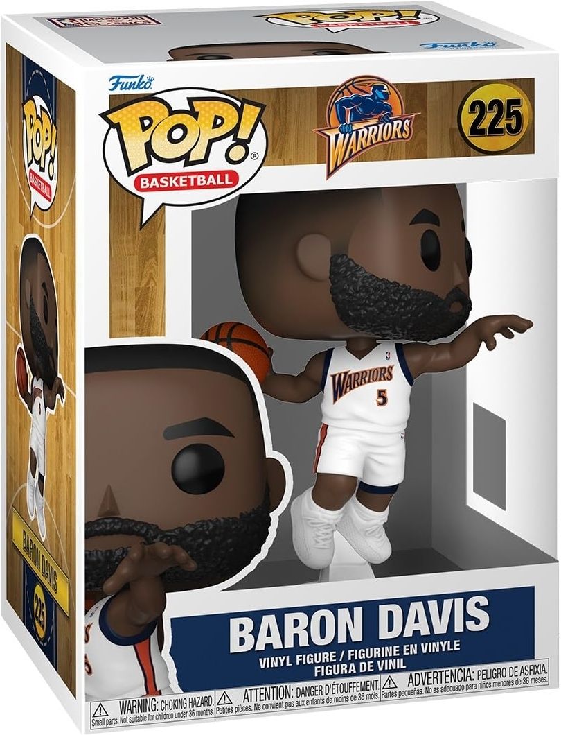 Merchandising Nba: Funko Pop! Basketball - Warriors Legends - Baron Davis (Vinyl Figure 225)