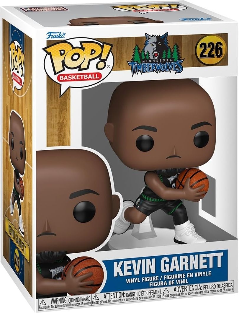 Merchandising Nba: Funko Pop! Basketball - Wolves Legends - Kevin Garnett (Vinyl Figure 226)