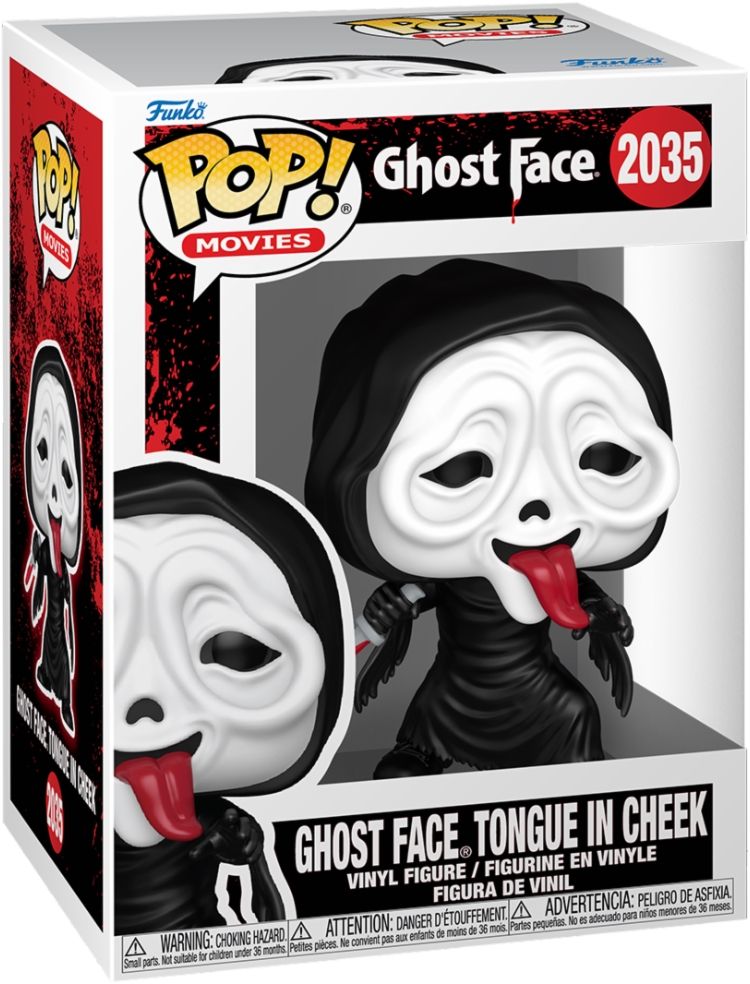 Merchandising Scream: Funko Pop! Movies - Ghost Face With Tongue (Vinyl Figure 2035)