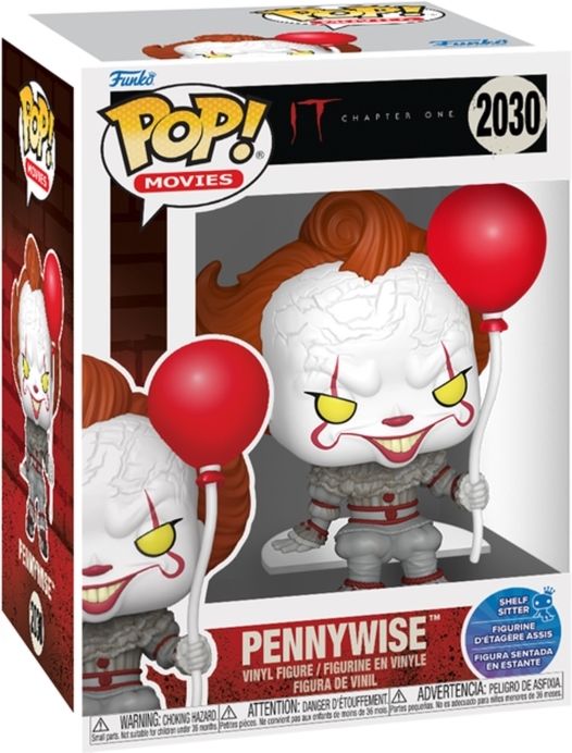 Merchandising It2: Funko Pop! Movies - S3 - Pennywise (Sit) (Vinyl Figure 2030)