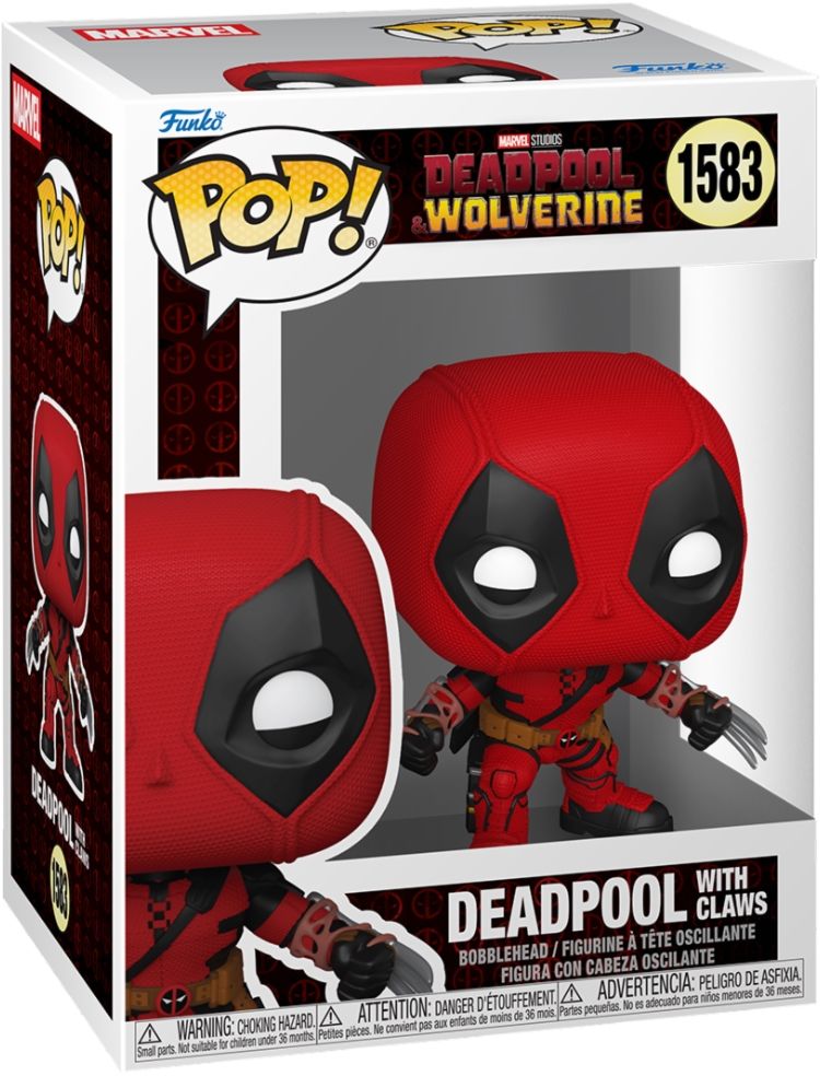 Merchandising Marvel: Funko Pop! - Deadpool With Claws (Vinyl Figure 1583)