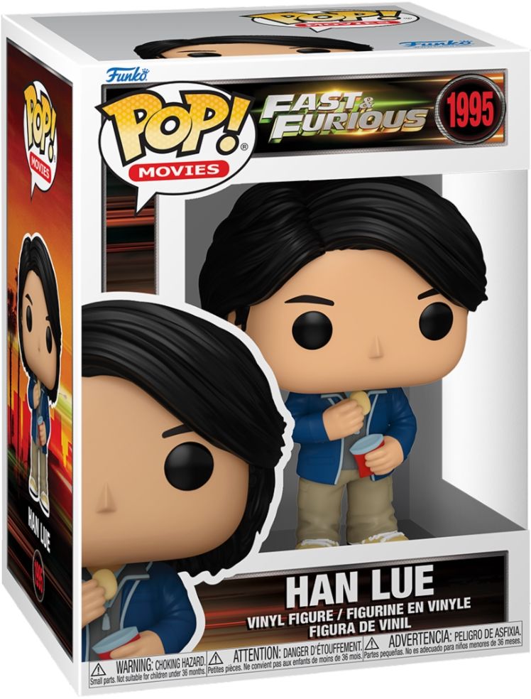 Merchandising Fast And Furious: Funko Pop! Movies - Han Lue (Vinyl Figure 1995)