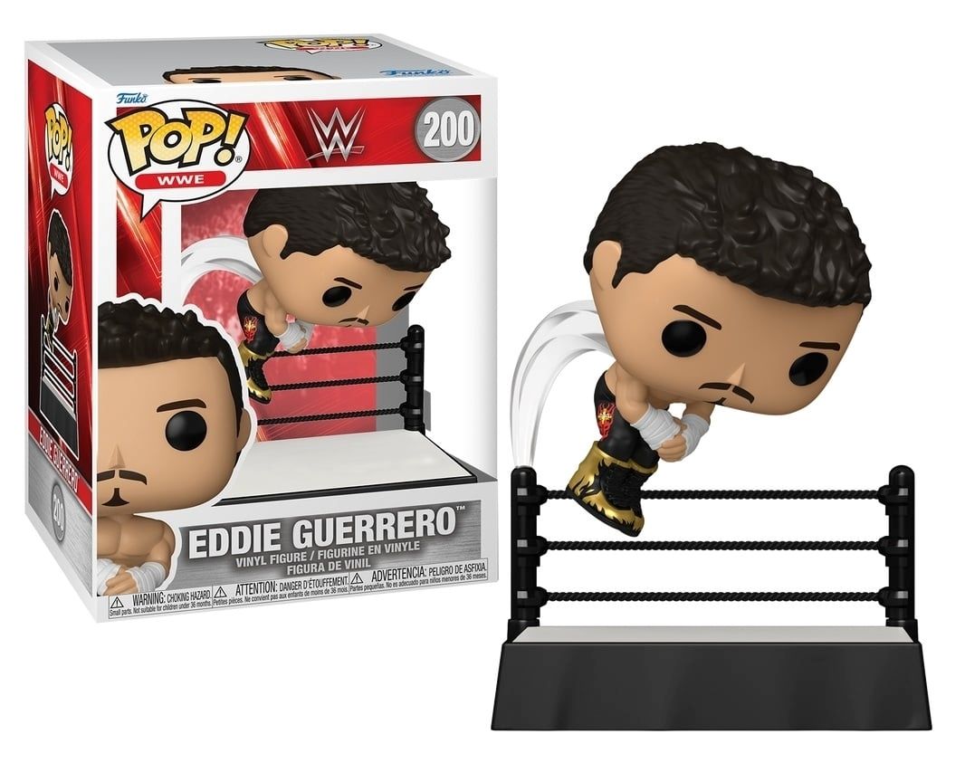 Merchandising WWE: Funko Pop! Premium - WrestleMania - Eddie Guerrero (Frog Splash) (Vinyl Figure 200)
