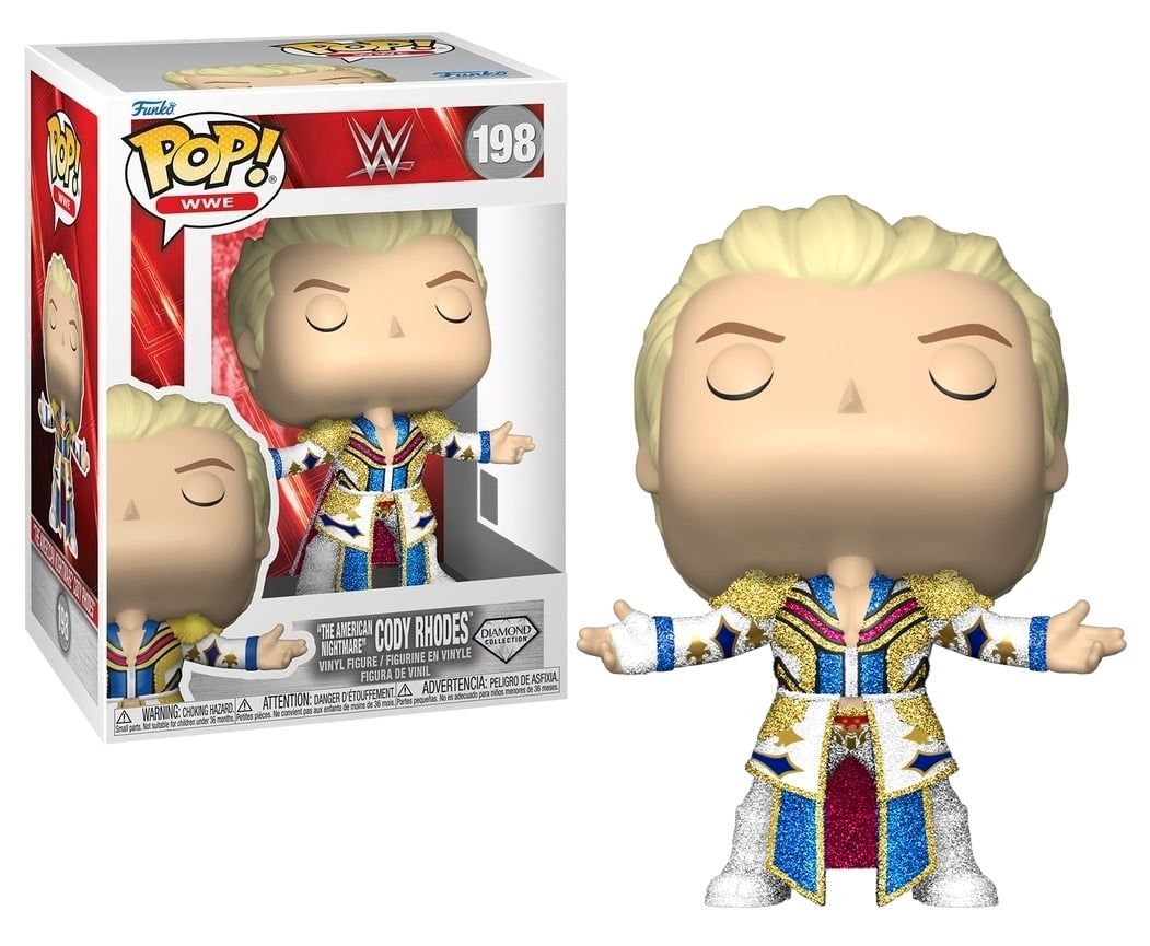Merchandising WWE: Funko Pop! WrestleMania - Cody Rhodes (Vinyl Figure 198)