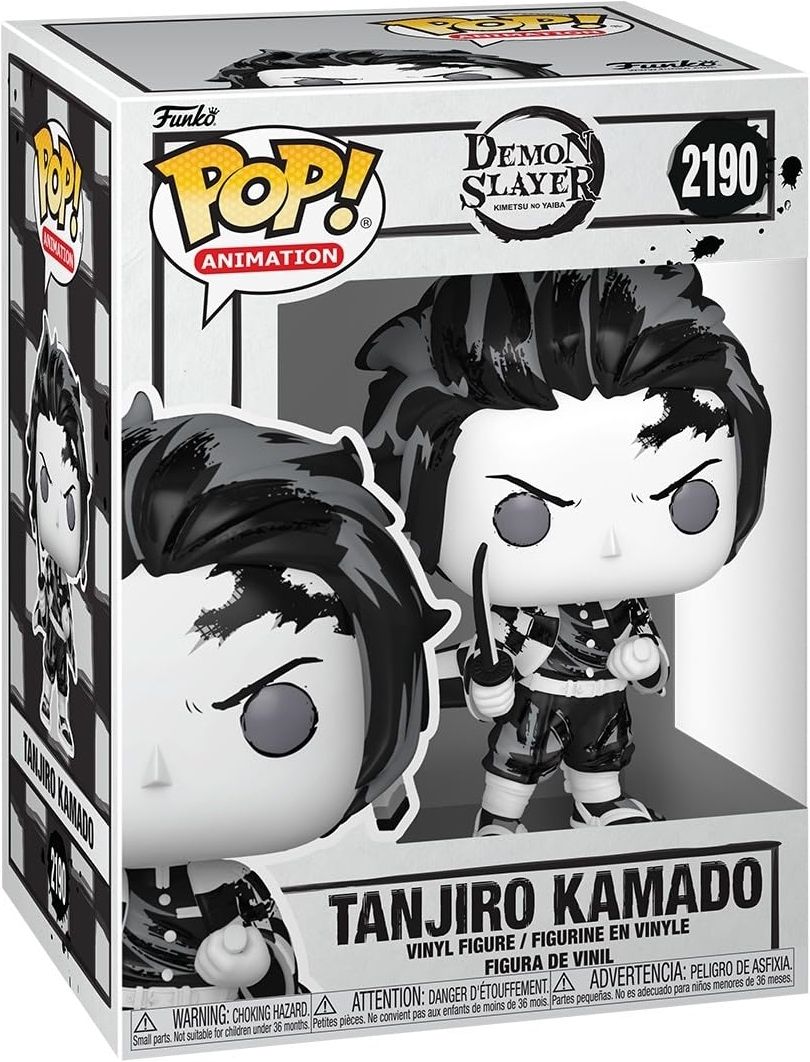 Merchandising Demon Slayer: Funko Pop! Animation - Tanjiro (Sumi-Ink) (Vinyl Figure 2190)