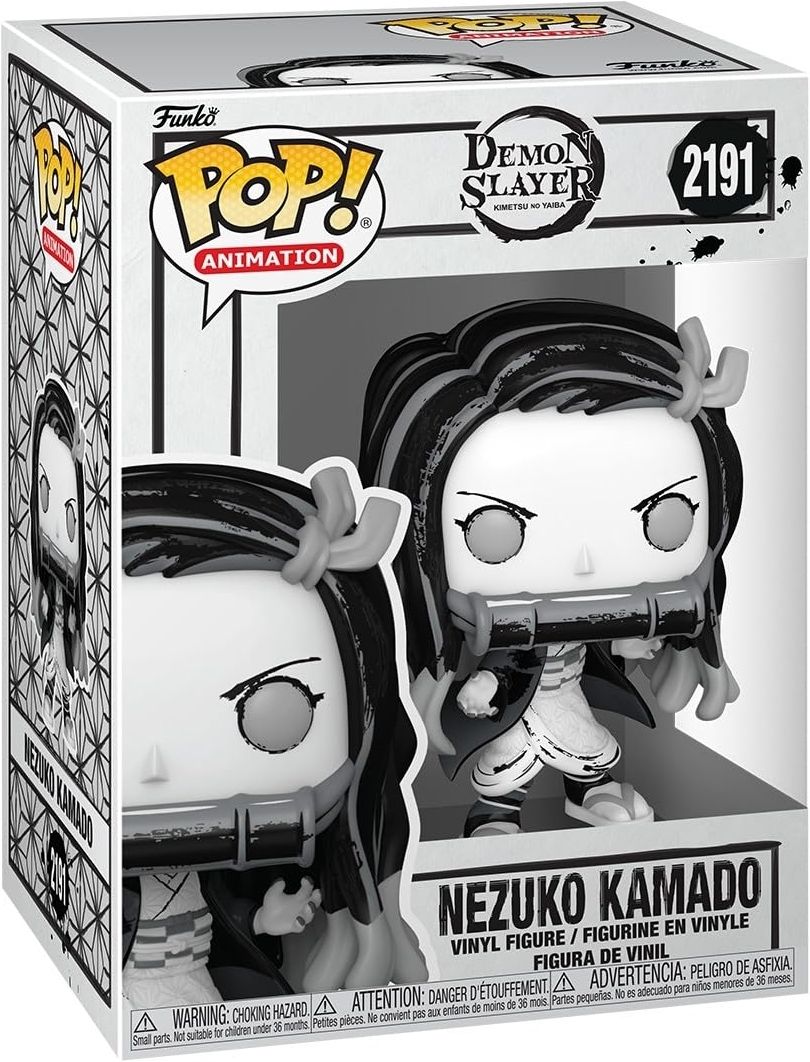 Merchandising Demon Slayer: Funko Pop! Animation - Nezuko (Sumi-Ink) (Vinyl Figure 2191)