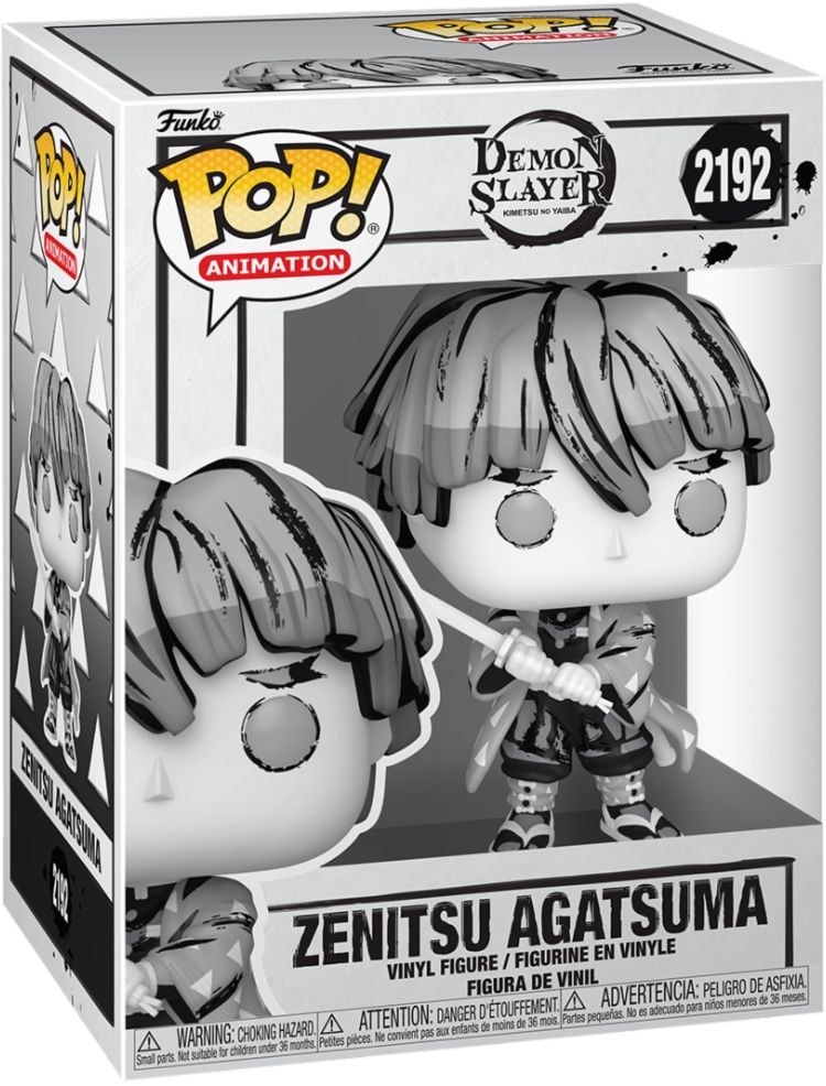 Merchandising Demon Slayer: Funko Pop! Animation - Zenitsu (Sumi-Ink) (Vinyl Figure 2192)