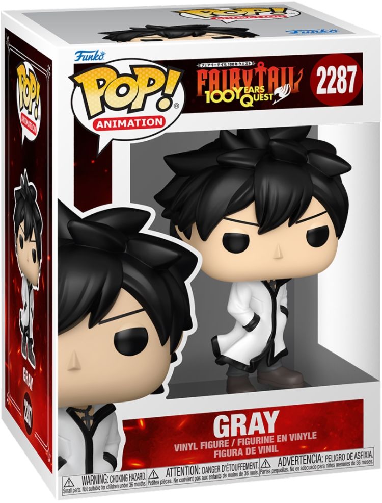 Merchandising Fairy Tail: Funko Pop! Animation - 100 Years Quest - Gray (Vinyl Figure 2287)