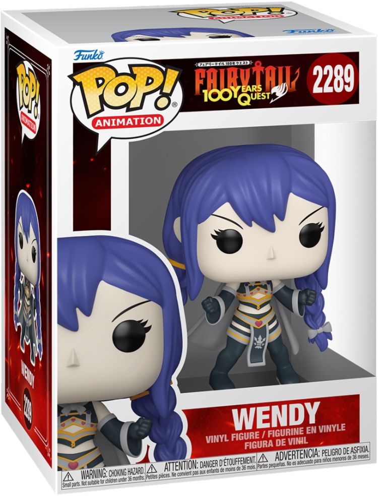 Merchandising Fairy Tail: Funko Pop! Animation - 100 Years Quest - Wendy (Vinyl Figure 2289)