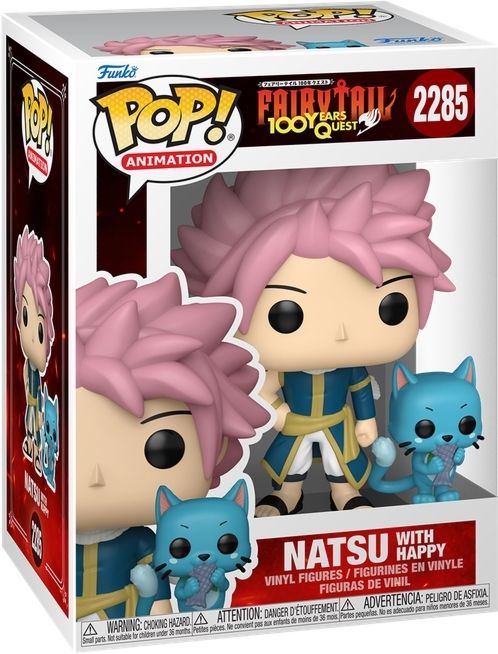 Merchandising Fairy Tail: Funko Pop! Pop & Buddy - 100 Years Quest - Natsu&Happy (Vinyl Figure 2285)