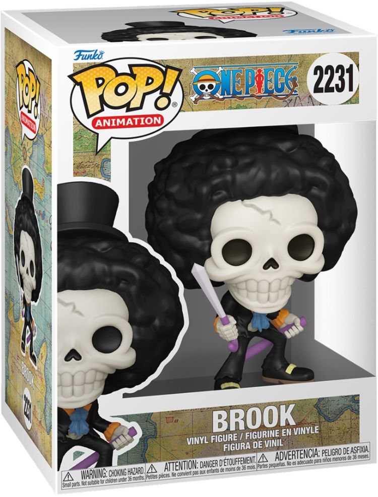 Merchandising One Piece: Funko Pop! Animation - Brook (Vinyl Figure 2231)