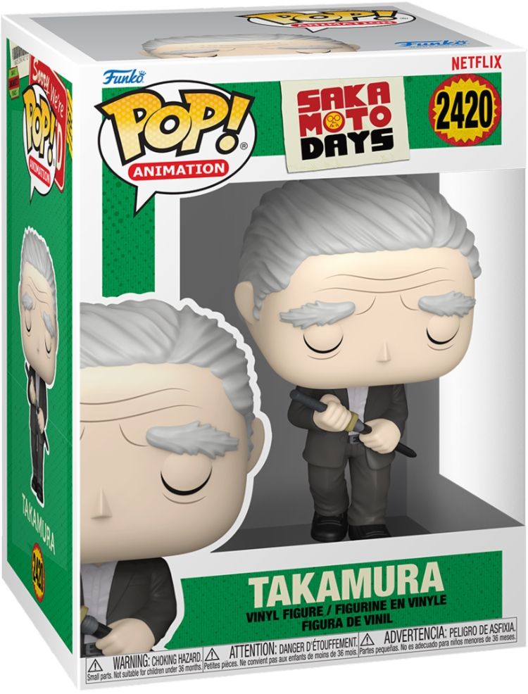 Merchandising Sakamoto Days: Funko Pop! Animation - Takamura (Vinyl Figure 2420)