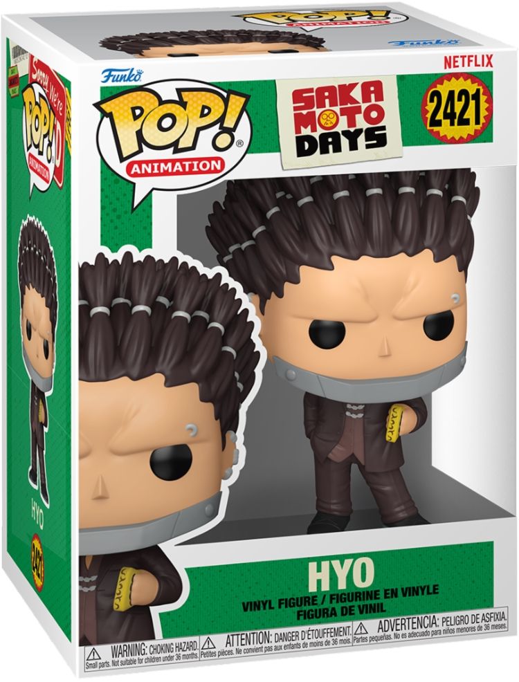 Merchandising Sakamoto Days: Funko Pop! Animation - Hyo (Vinyl Figure 2421)