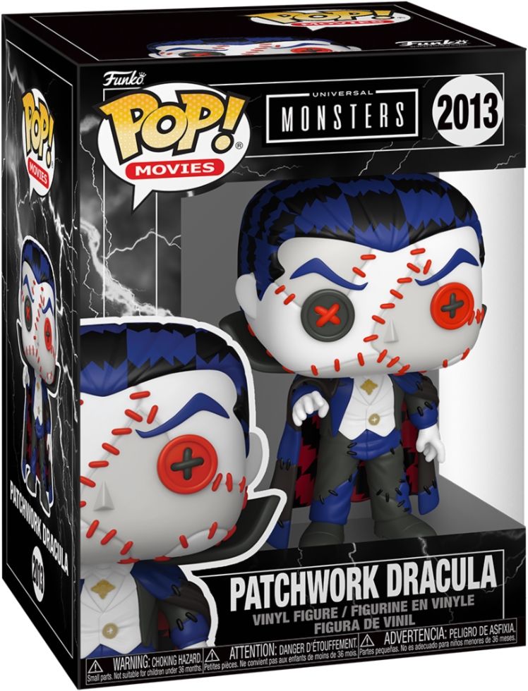 Merchandising Universal Monsters: Funko Pop! Movies - S5 - Dracula (Patchwork) (Vinyl Figure 2013)