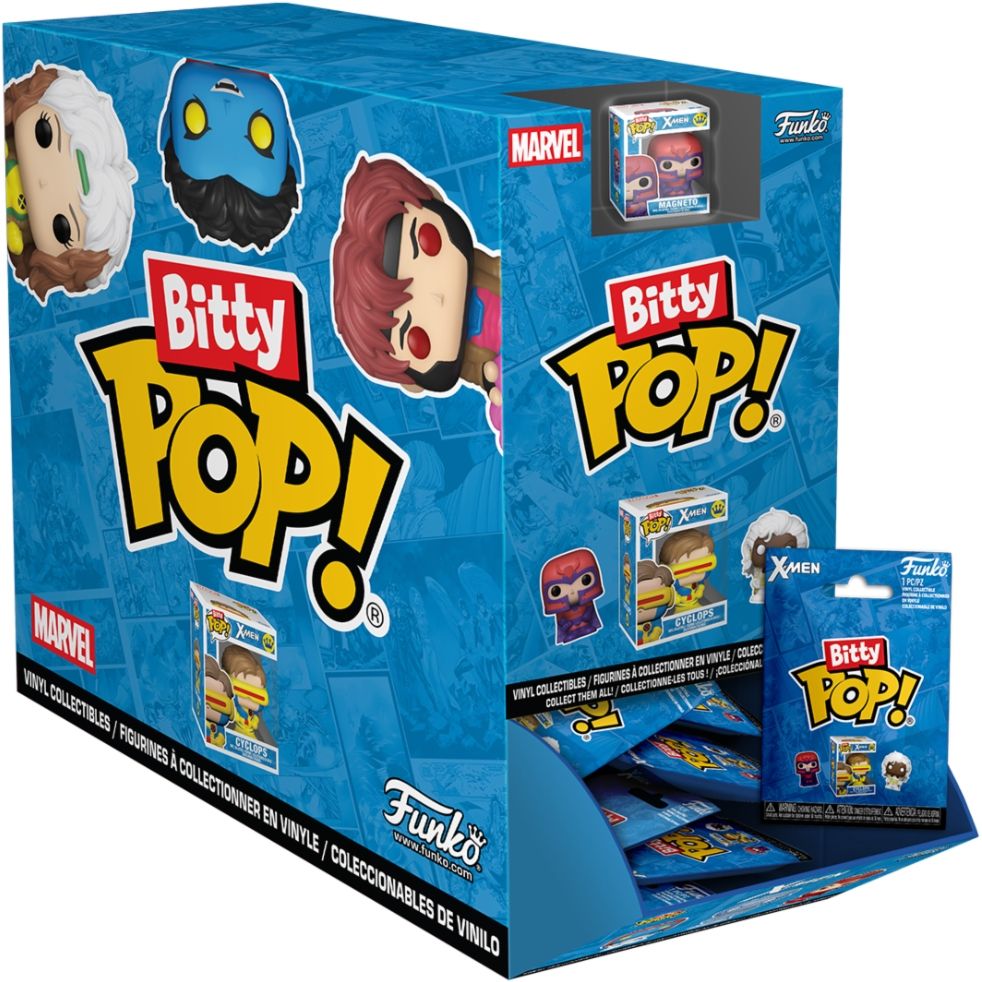 Merchandising Marvel: Funko Pop! Bitty Pop Singles - X-Men (Assortimento)