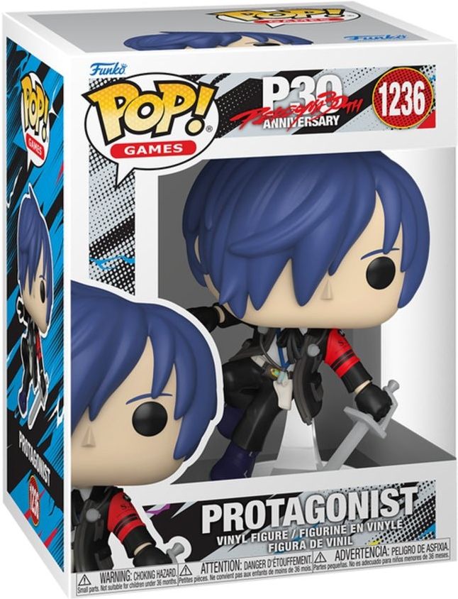 Merchandising Persona: Funko Pop! Games - Persona 3 - Protagonist (Vinyl Figure 1236)