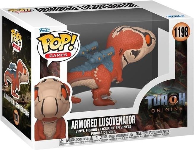 Merchandising Turok: Funko Pop! Games - Armored Lusovenator (Vinyl Figure 1198)