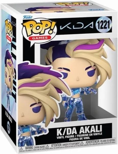Merchandising League Of Legends: Funko Pop! Games - K/Da Akali (Vinyl Figure 1221)