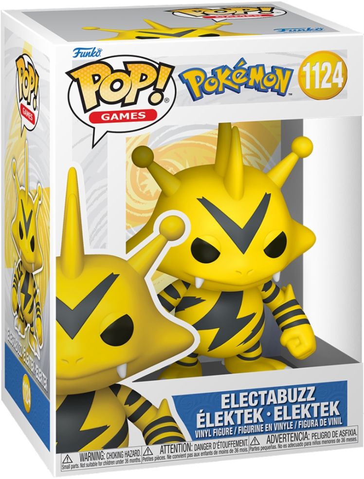 Merchandising Pokemon: Funko Pop! Games - Electabuzz (Vinyl Figure 1124)