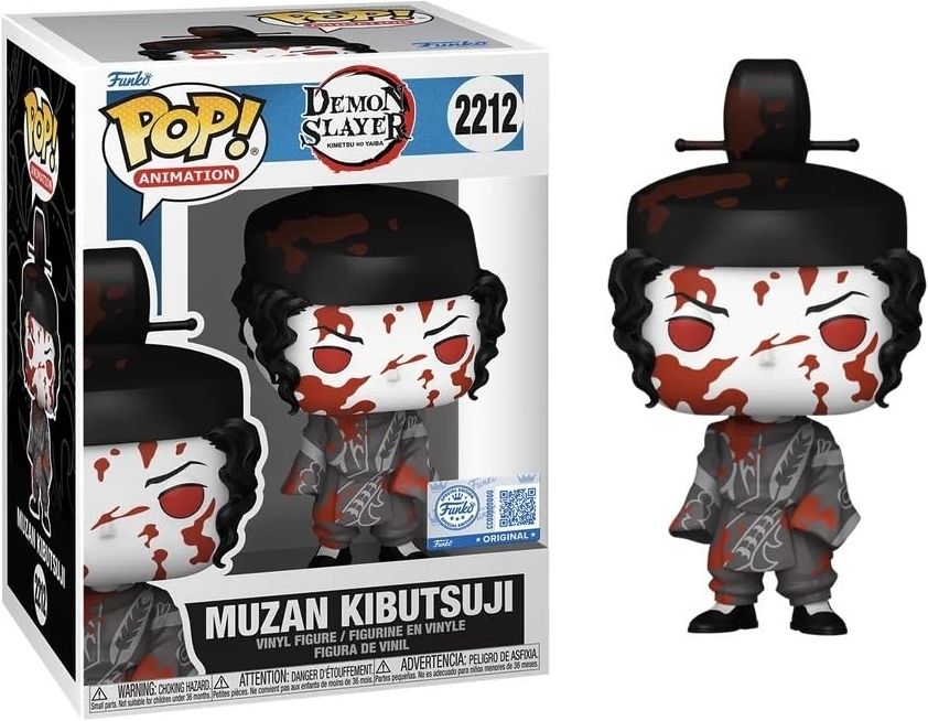 Merchandising Demon Slayer: Funko Pop! Animation - Muzan (B&W)