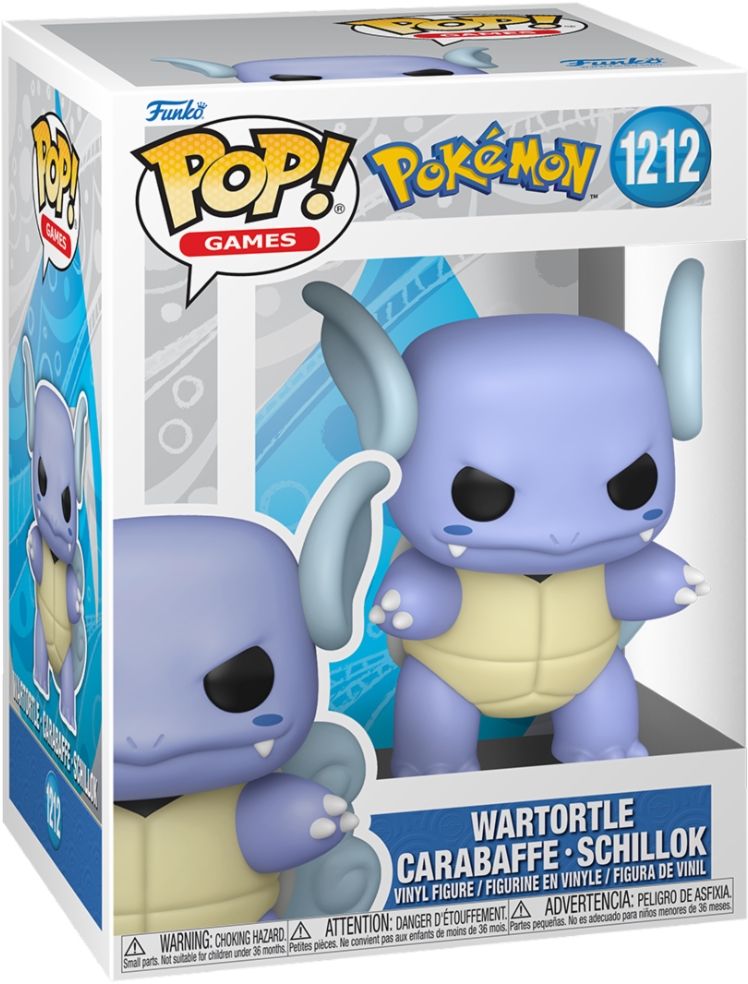 Merchandising Pokemon: Funko Pop! Games - Wartortle (Vinyl Figure 1212)