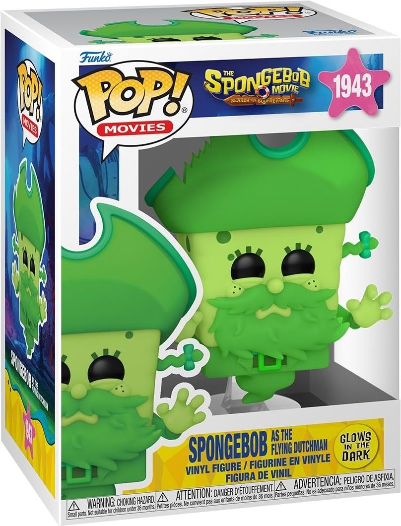 Merchandising Spongebob Squarepants: Funko Pop! Movies - Spongebob As The Flying Dutchman (Vinyl Figure 1943)