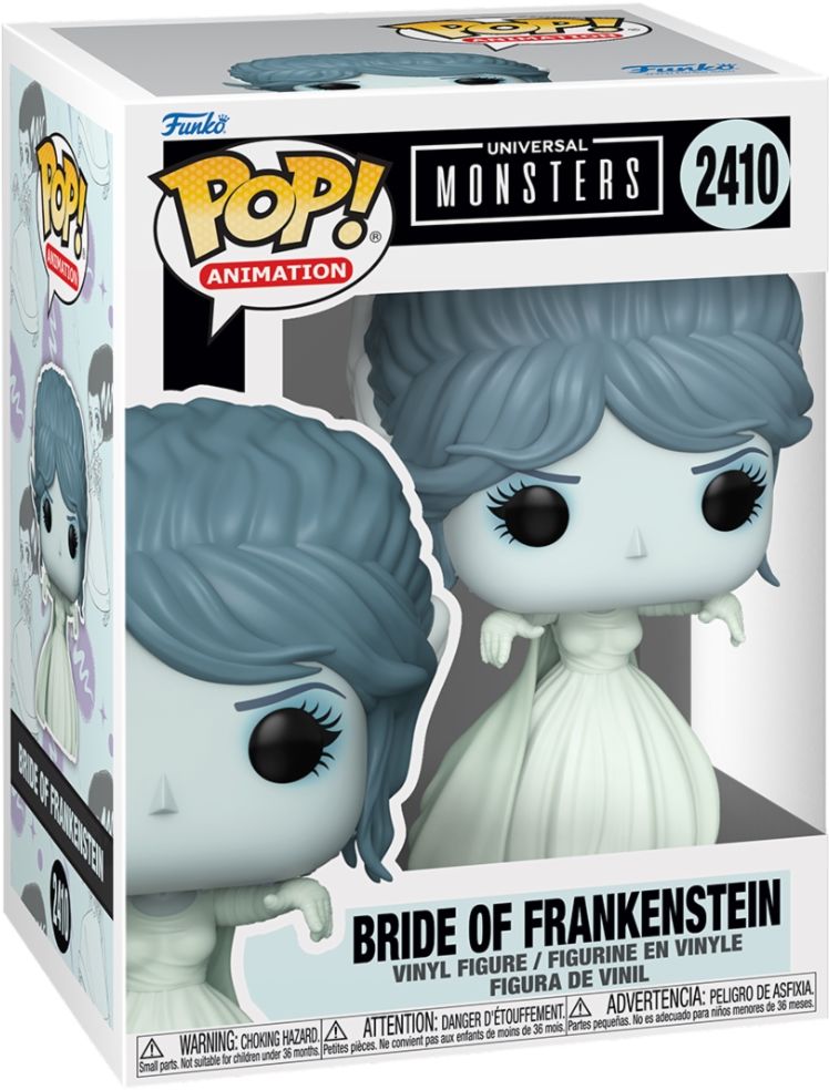Merchandising Universal Monsters: Funko Pop! Animation - S6 - The Bride Of Frankenstein (Vinyl Figure 2410)