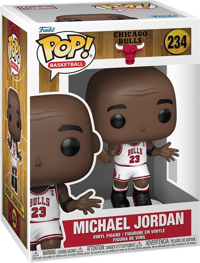 Merchandising Nba: Funko Pop! - Bulls - Michael Jordan (Shrug) (Vinyl Figure 234)