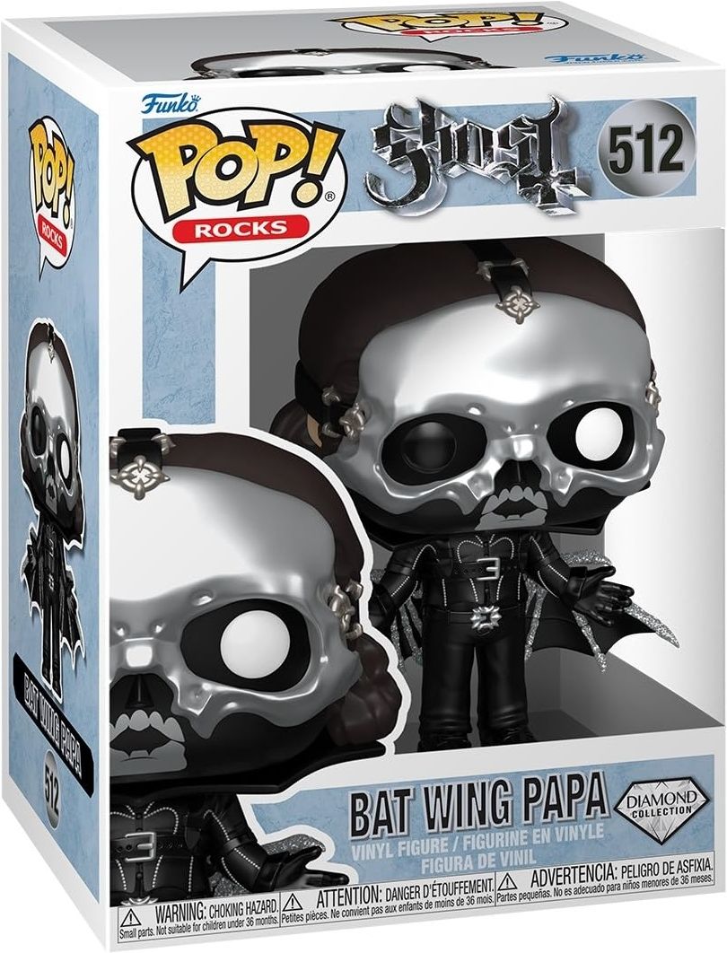 Merchandising Ghost: Funko Pop! Rocks - S6 - Glam Dracula (Dglt) (Vinyl Figure 512)
