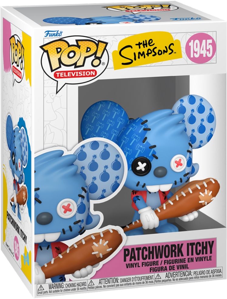Merchandising Simpsons (The): Funko Pop! Animation - S23 - Itchy Patchwork (Vinyl Figure 1945)