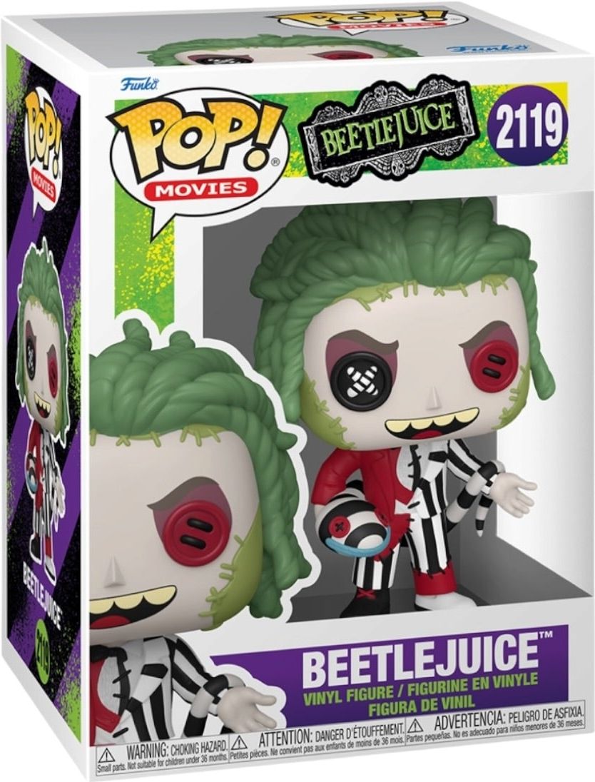 Merchandising Patchwork: Funko Pop! Movies - Beetlejuice