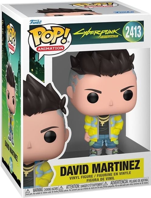 Merchandising Cyberpunk Edgerunners: Funko Pop! Animation - David (Vinyl Figure 2413)