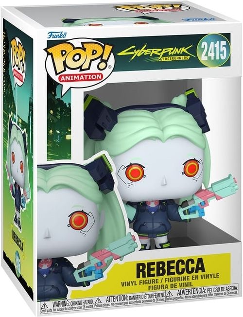 Merchandising Cyberpunk Edgerunners: Funko Pop! Animation - Rebecca (Vinyl Figure 2415)