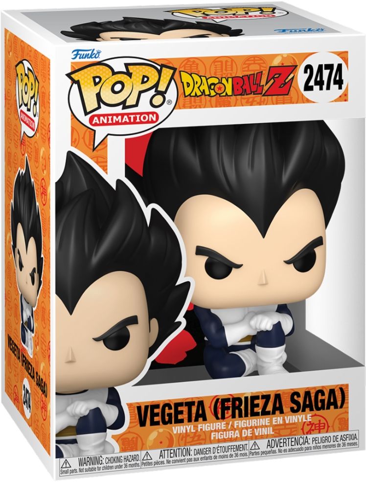 Merchandising Dragon Ball Z: Funko Pop! Animation - Vegeta (Refresh) (Vinyl Figure 2474)