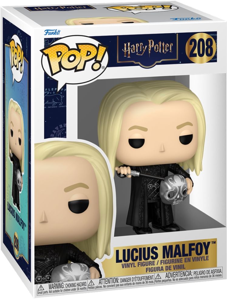 Merchandising Harry Potter: Funko Pop! - S24 - Lucius Malfoy (Vinyl Figure 208)
